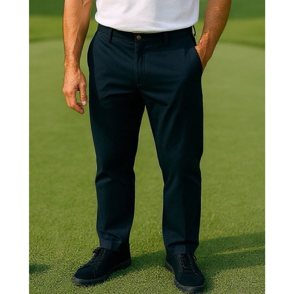 Alberto Golf Pants Men's 32 x 30 46 Modern Fit Black Pro 3XDry Cooler Chino Tech - Picture 16 of 16
